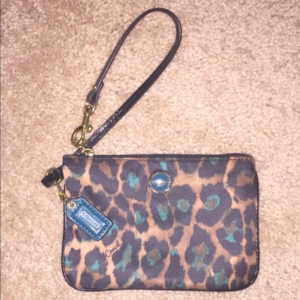 Authentic coach wristlet